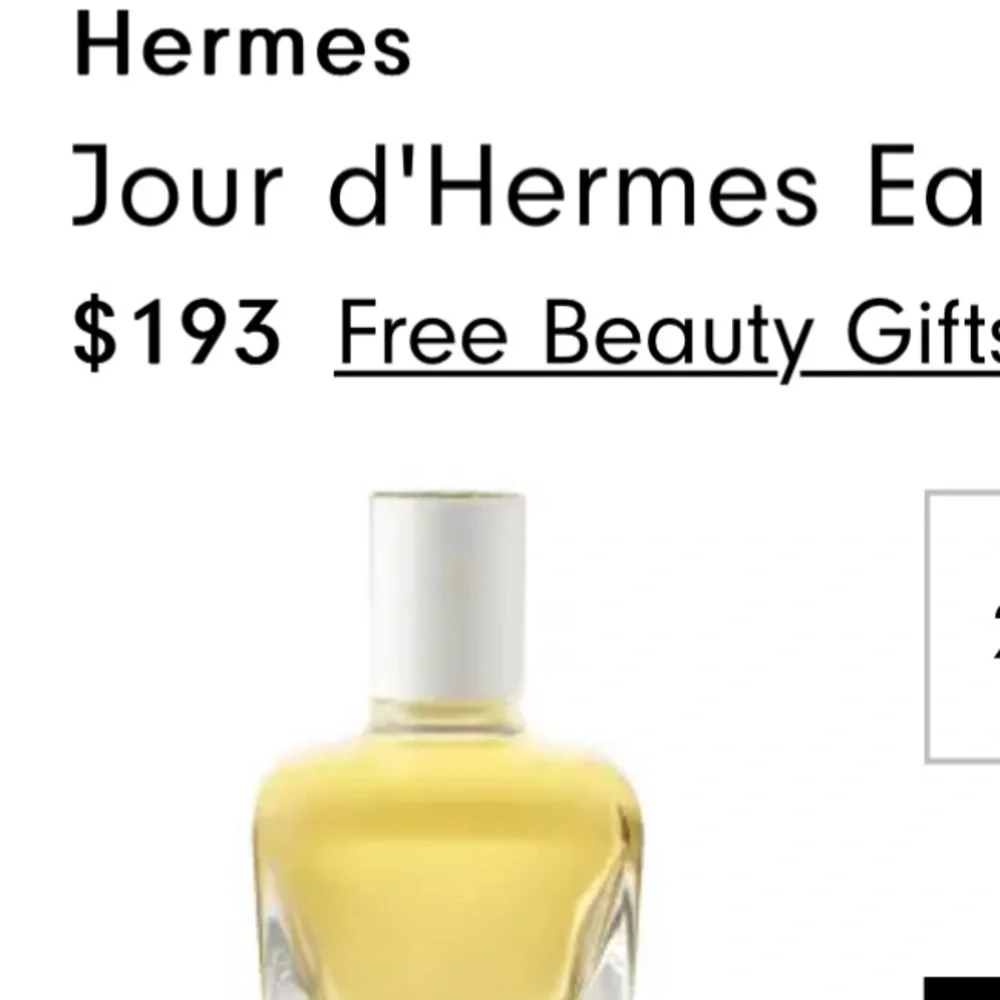 Jour de’ HERMES Perfume 4ml - Picture 2 of 9